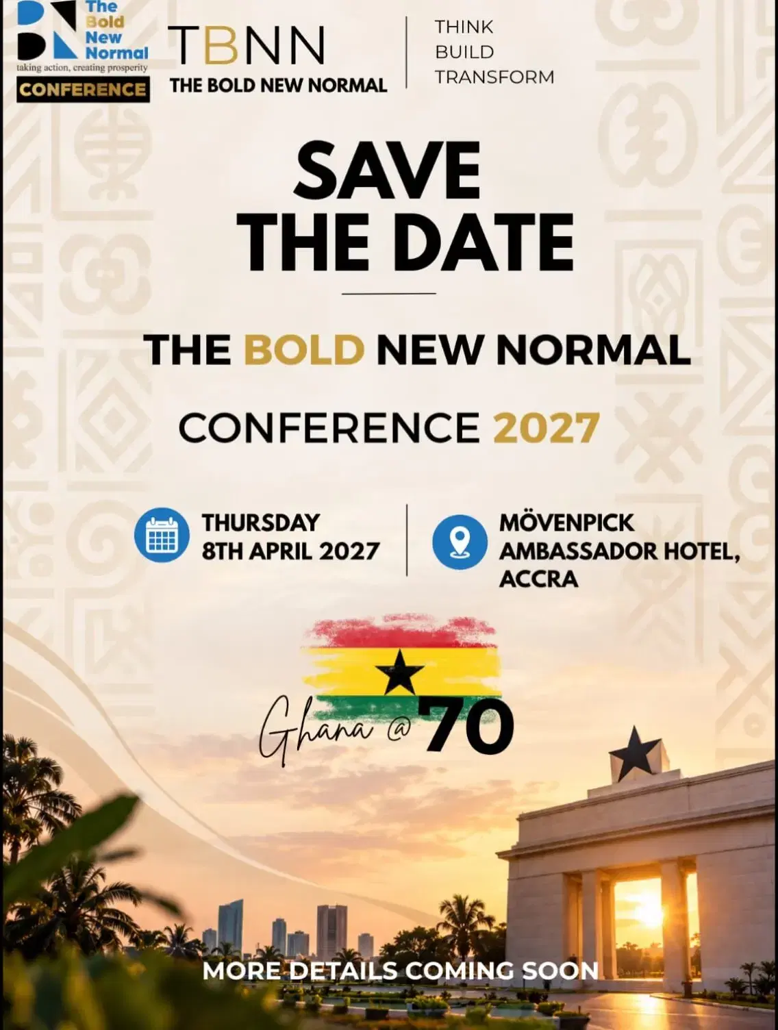 The Bold New Normal Conference Ghana 2027